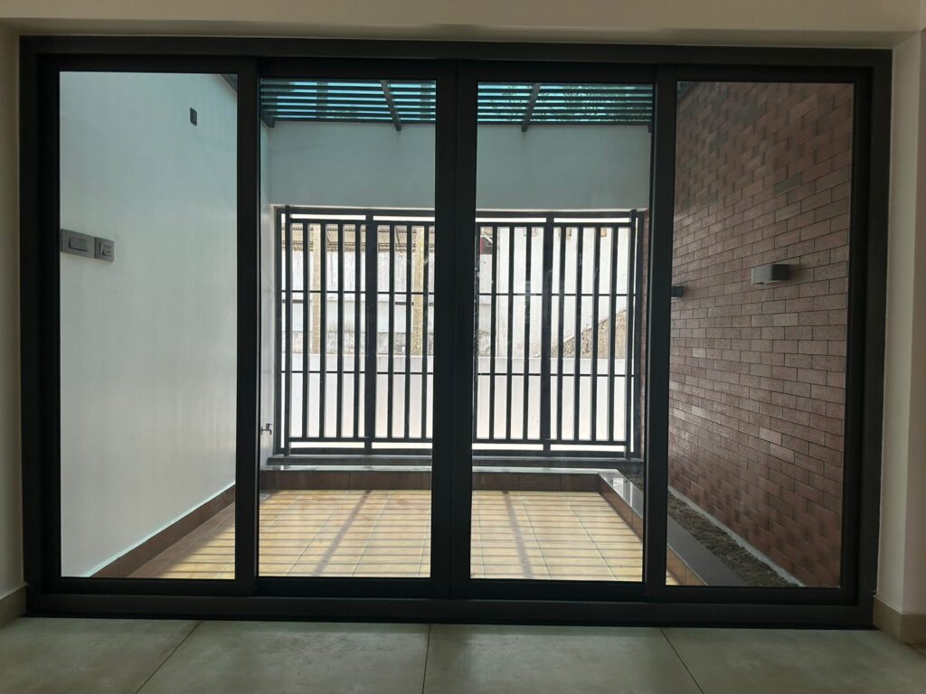 glass doors